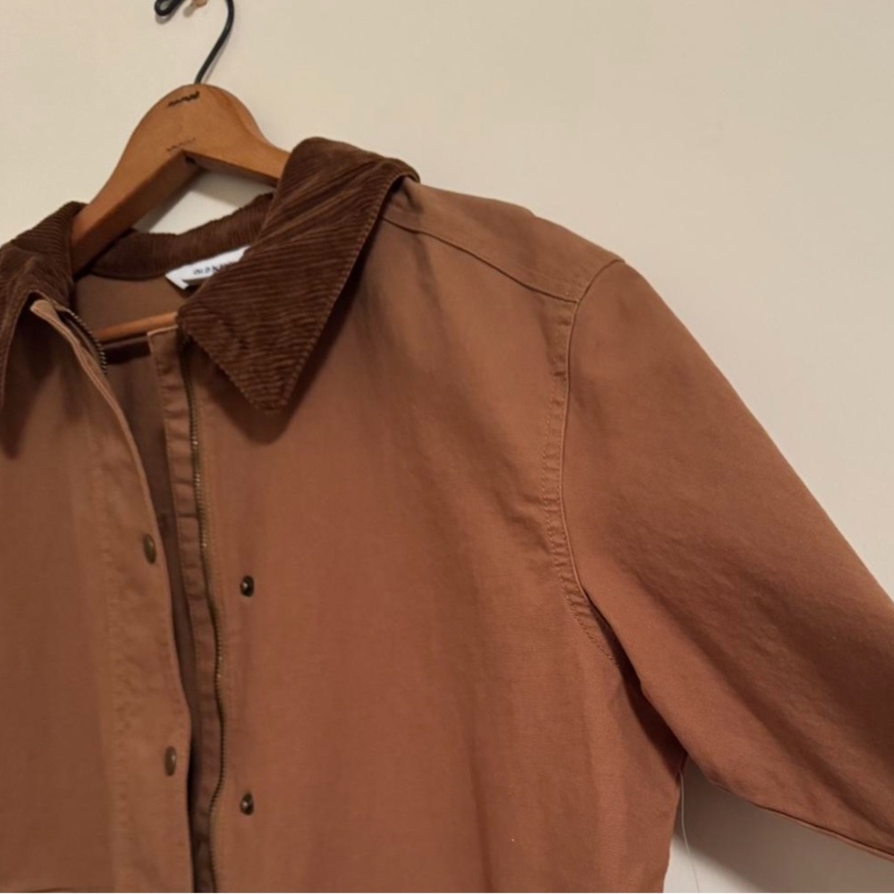 Old Navy Women's Canvas Barn Jacket in Clifftop - Picture 3 of 6